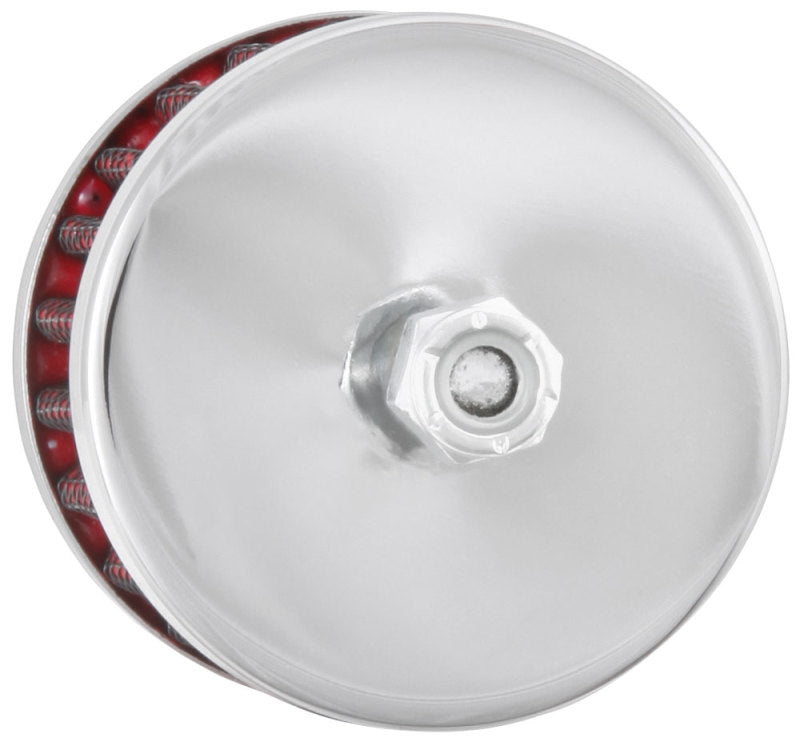 K&N Steel Base Crankcase Vent Filter 3/8in OD Tube 2in OD 1-1/2in Height K&N Engineering KNN62-1090