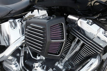 Load image into Gallery viewer, K&amp;N Street Metal Intake System for 01-16 Harley Davidson Softail/Dyna - Shaker Black K&amp;N Engineering KNNRK-3950