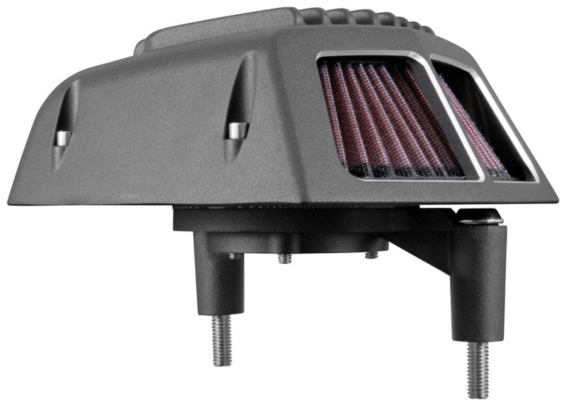 K&N Street Metal Intake System for 01-16 Harley Davidson Softail/Dyna - Shaker Black K&N Engineering KNNRK-3950