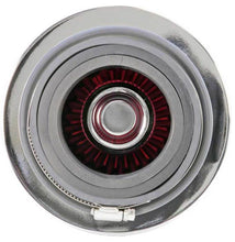 Load image into Gallery viewer, K&amp;N Universal Air Filter Chrome Round Tapered Red - 4in Flange ID x 1.125in Flange Length x 5.5in H K&amp;N Engineering KNNRG-1001RD