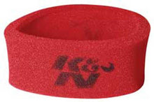 Load image into Gallery viewer, K&amp;N Universal Airforce Pre-Cleaner Air Filter Foam Wrap - Round Straight - Red K&amp;N Engineering KNN25-3750