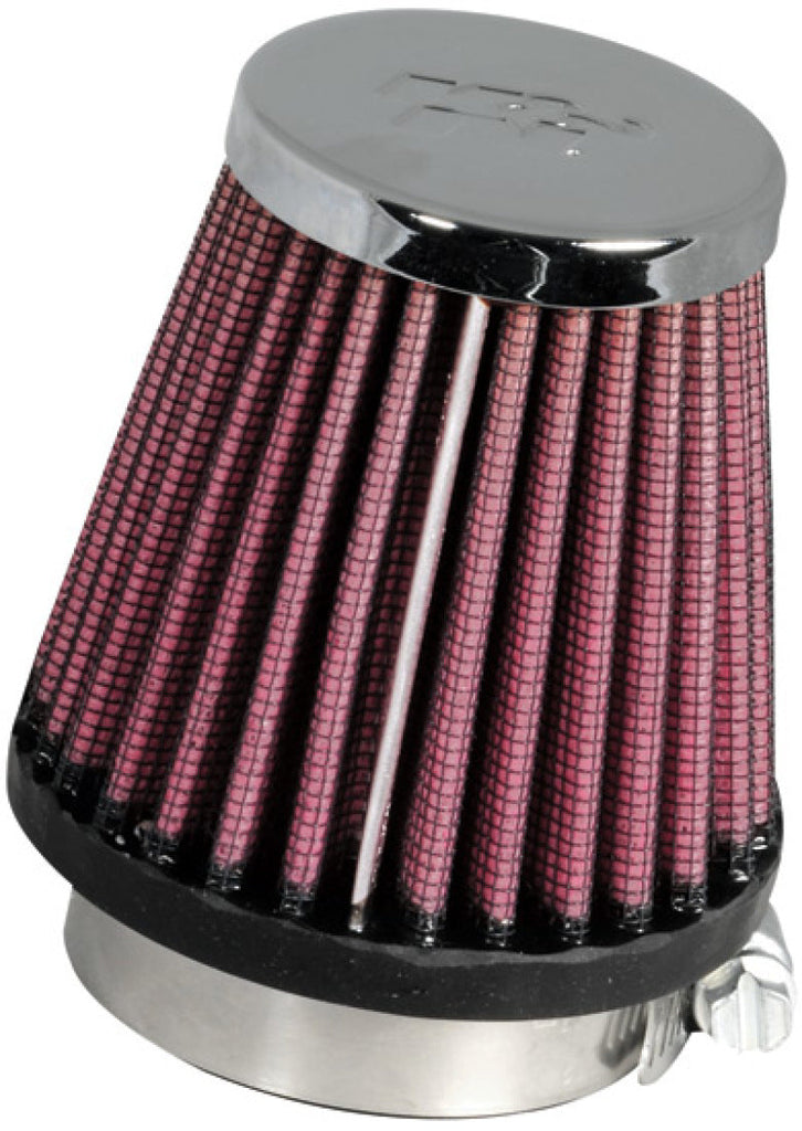 K&N Universal Chrome Filter 1 15/16 inch FLG / 3 inch Base / 2 inch Top / 3 inch Height K&N Engineering KNNRC-1060