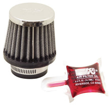 Load image into Gallery viewer, K&amp;N Universal Chrome Filter 1 3/8 inch FLG / 2 1/2 inch Base / 2 inch Top / 2 1/4 inch Height K&amp;N Engineering KNNRC-0790