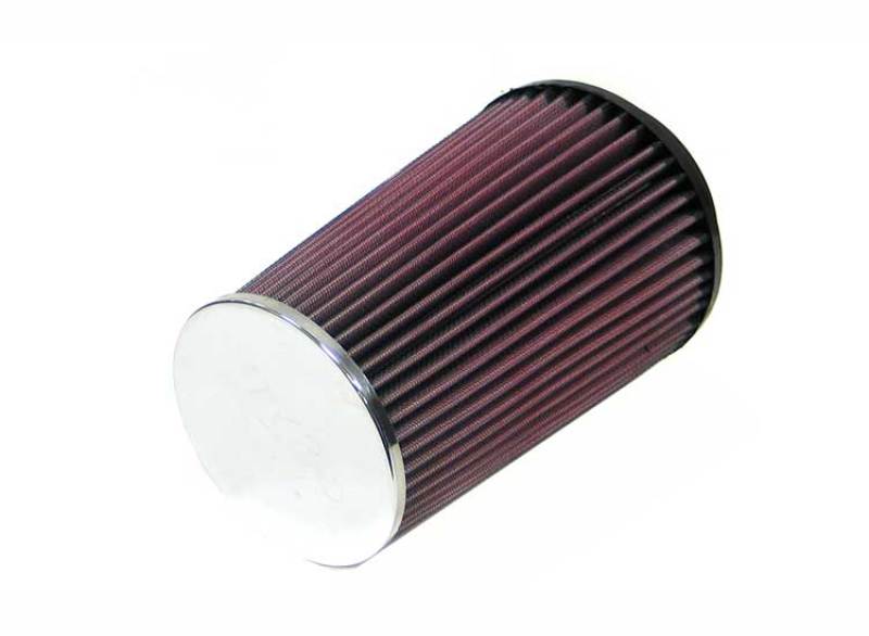 K&N Universal Chrome Filter 4 inch FLG / 5 3/8 inch Bottom / 4 1/2 inch Top / 8 inch Height K&N Engineering KNNRC-4580
