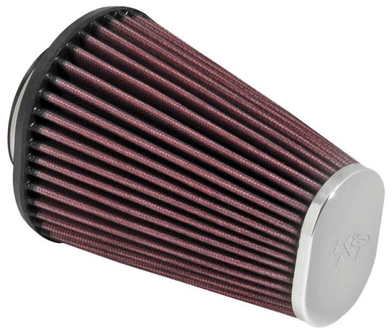 K&N Universal Clamp-On Air Filter 2-7/16in Flange 4-1/2x3-3/4in Base 3x2in Top 6in Height K&N Engineering KNNRC-3680