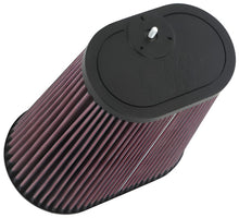 Load image into Gallery viewer, K&amp;N Universal Clamp-On Air Filter 3-1/8in Dual FLG 8-7/8in X 5-3/16 B 6-1/4in X 4IN T, 9inH W/STUD K&amp;N Engineering KNNRU-1012