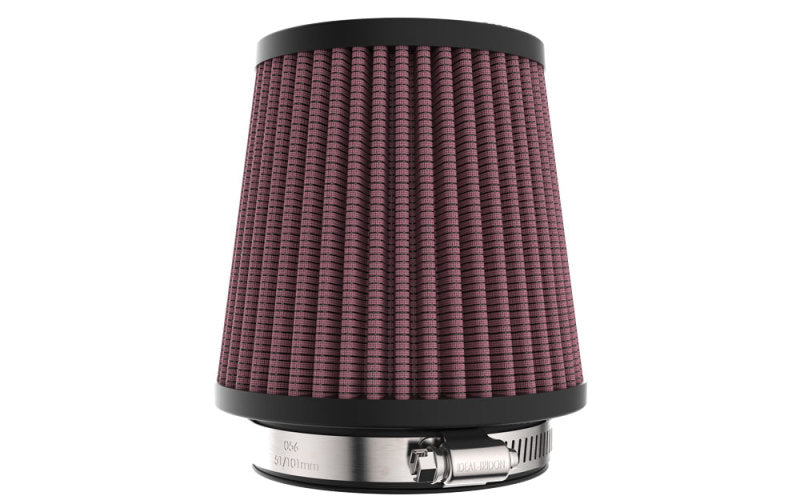 K&N Universal Clamp-On Air Filter 3in FLG /4 1/2in B / 3 1/2in T / 4 3/8in H K&N Engineering KNNRU-9410