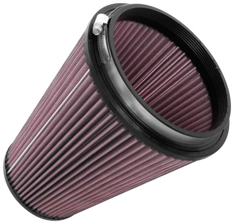 K&N Universal Clamp-On Air Filter 6in FLG / 7-1/2in B / 4-1/2in T / 9in H K&N Engineering KNNRU-5046