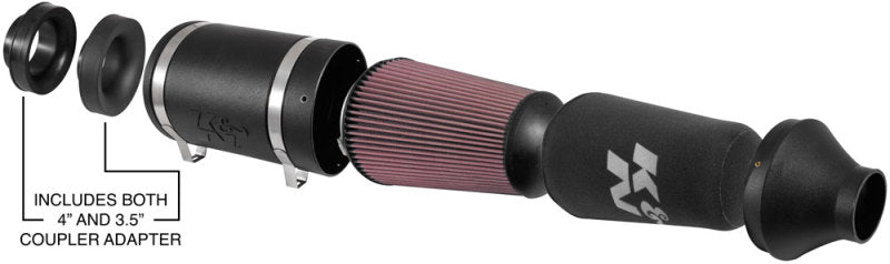 K&N Universal Off-Road Air Intake (Replaces 85-6853) K&N Engineering KNN54-6853