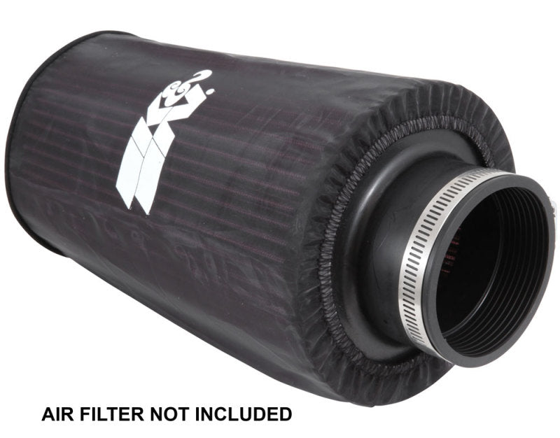 K&N Universal Round Tapered Filter Wrap - Black - 6in Base ID x 4.625in Top ID x 9in Height K&N Engineering KNNRE-0810PK