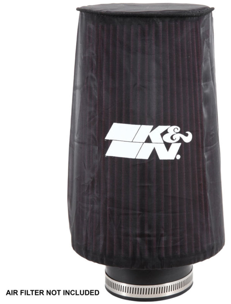 K&N Universal Round Tapered Filter Wrap - Black - 6in Base ID x 4.625in Top ID x 9in Height K&N Engineering KNNRE-0810PK