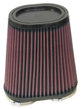 Load image into Gallery viewer, K&amp;N Universal Rubber Filter Dual Flange Oval Tprd 3.75in Base O/S W x 3.438in Top O/S W x 6.75in H K&amp;N Engineering KNNRU-4710