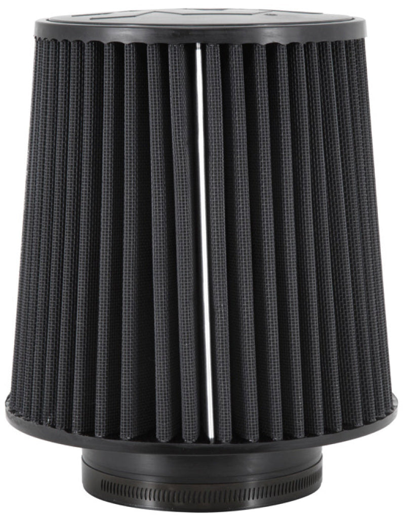 K&N Universal Rubber Filter-Round Tapered 4.5in Flange ID x 8in Base OD x 6.625in Top OD x 8in H K&N Engineering KNNRU-5283HBK
