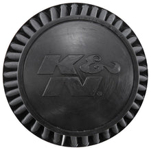 Load image into Gallery viewer, K&amp;N Universal Rubber Filter Round Tapered 6in Flange ID x 7.5in Base OD x 5.25in Top OD x 8in Height K&amp;N Engineering KNNRU-3101HBK