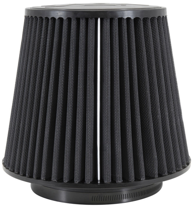 K&N Universal Rubber Filter-Round Tapered 6in Flange ID x 9in Base OD x 6.625in Top OD x 7.5in H K&N Engineering KNNRU-5177HBK
