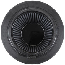 Load image into Gallery viewer, K&amp;N Universal Rubber Filter-Round Tapered 6in Flange ID x 9in Base OD x 6.625in Top OD x 7.5in H K&amp;N Engineering KNNRU-5177HBK