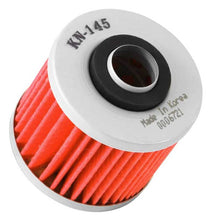 Load image into Gallery viewer, K&amp;N Yamaha / MUZ / MZ / Sachs / Aprilia / Derbi 2.156in OD x 2.313in H Oil Filter K&amp;N Engineering KNNKN-145