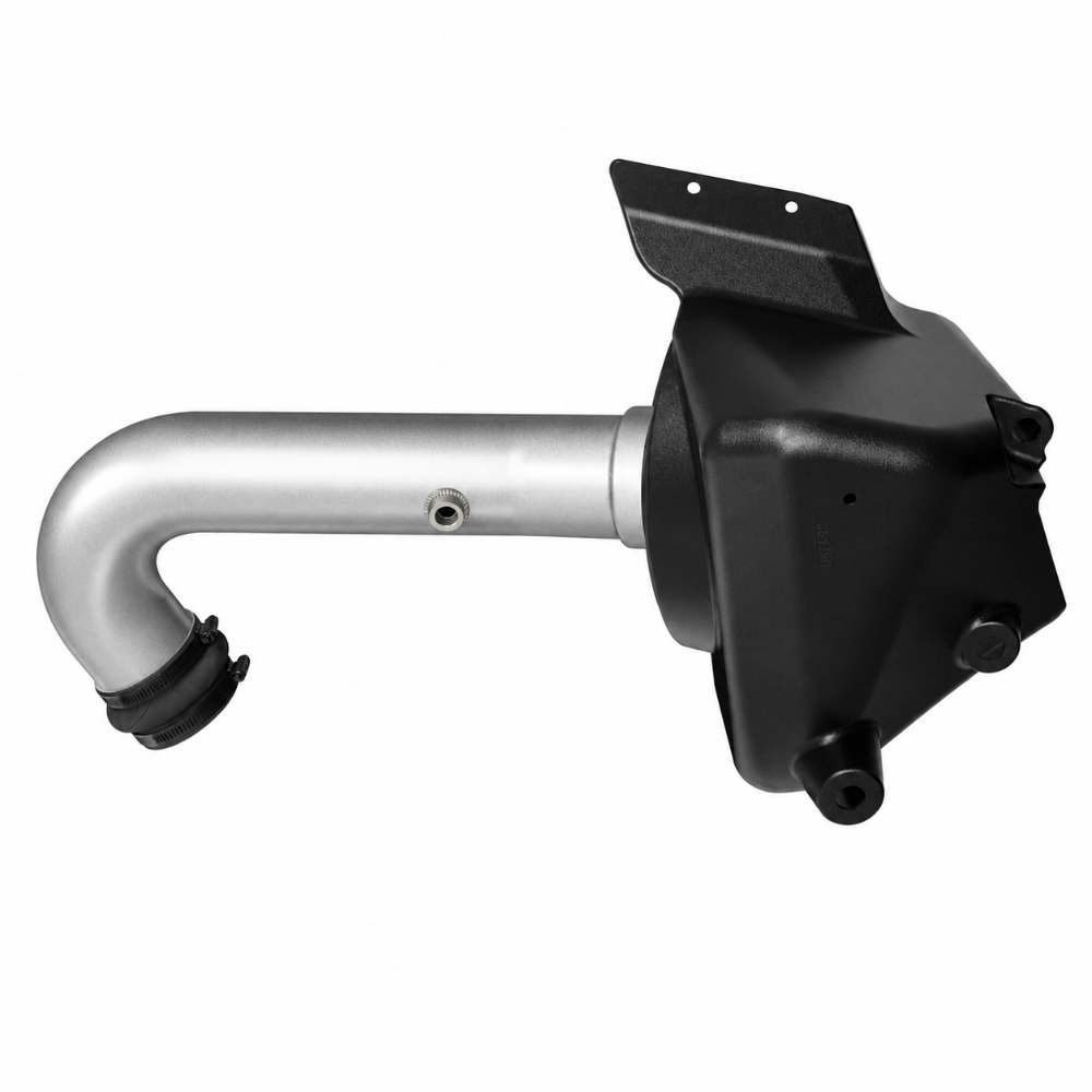 KNN70-1563 aluminum intake tube with K&N High-Flow Lifetime Air Filter
