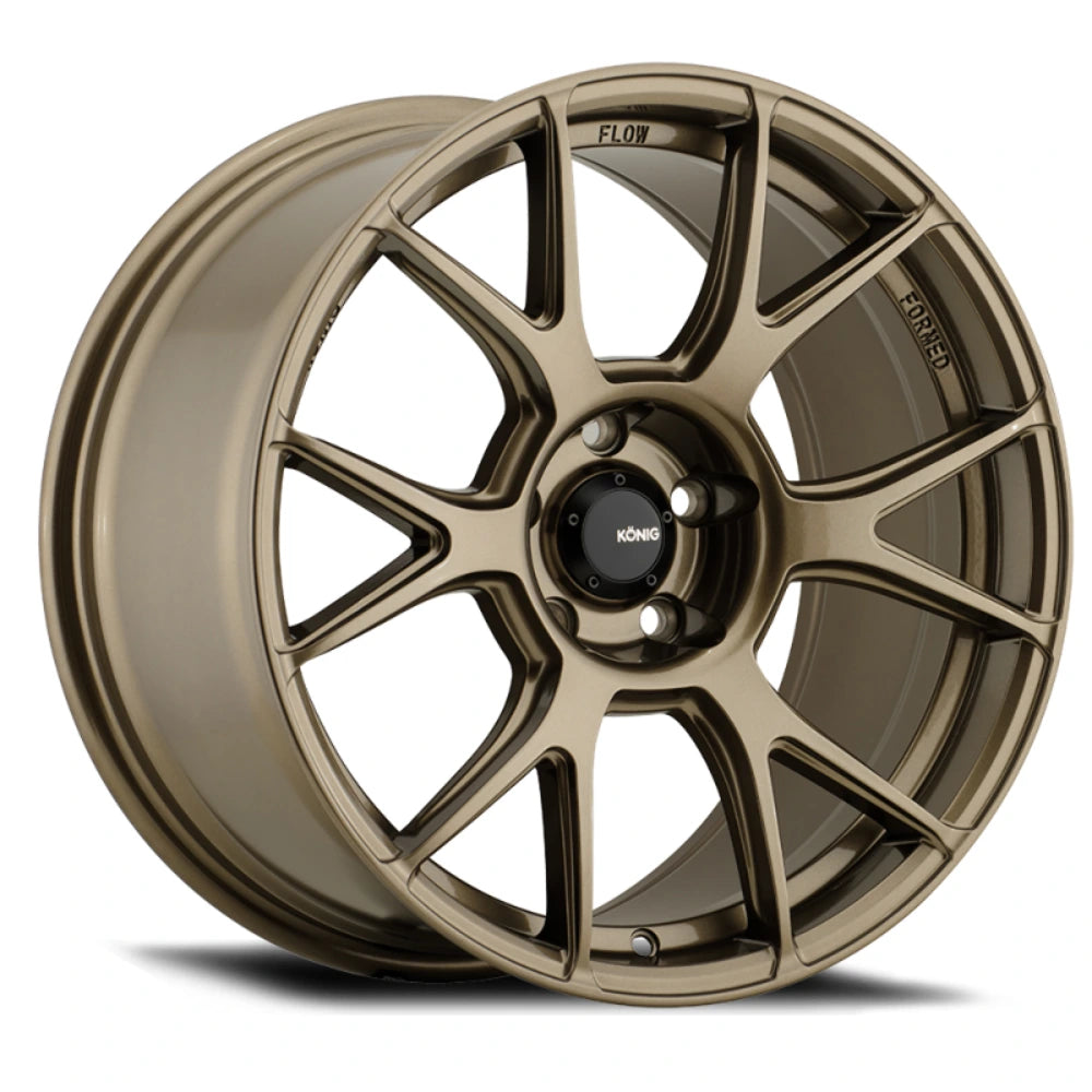 Konig Ampliform 19x8.5 5x114.3 ET45 Gloss Bronze Wheel - Konig KNGAM89514458