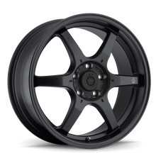 Load image into Gallery viewer, Konig Konig Backbone 17x7.5 5x114.3 ET45 Matte Black Milling Logo on Spoke