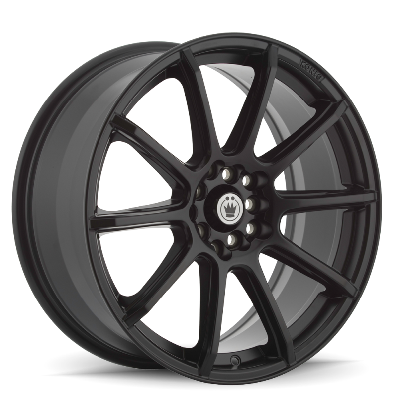 Konig CL76T04405 Control 16x7 Matte Black wheel