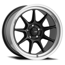 Load image into Gallery viewer, Konig Countergram 15x7.5 4x100 ET35 Matte Black / Matte Machined Lip Konig KNGCT75100355