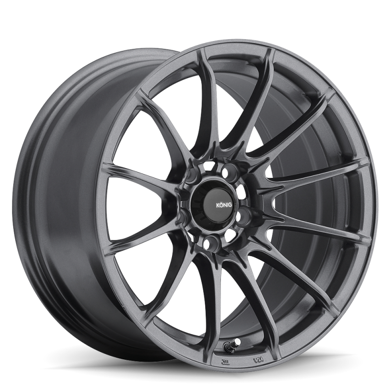 Konig Dial In 15x8 4x100 ET25 Matte Grey - Black Ops Auto Works