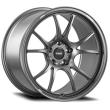 Load image into Gallery viewer, Konig Forged F3S 18X9.5 5X114.3 ET35 Satin Charcoal Knurled Bead - Konig KNGF3SN851435G