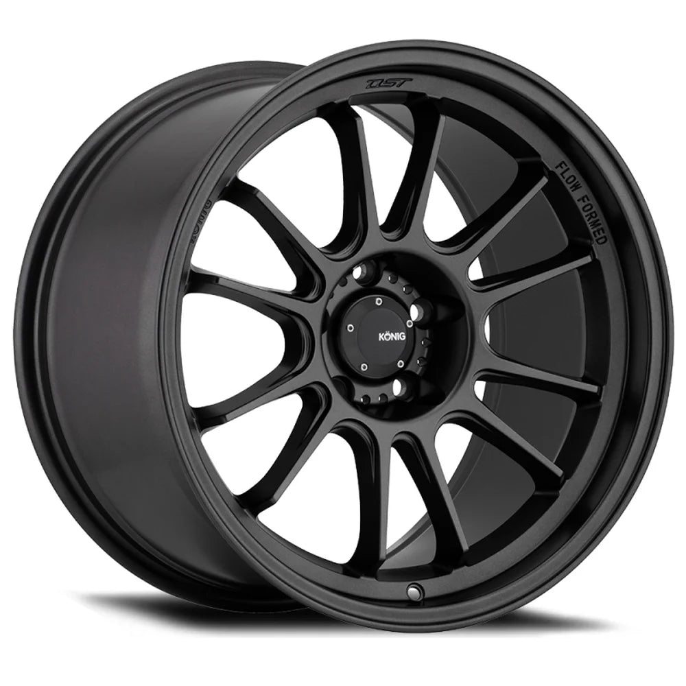 Konig Hypergram 18x11 5x114.3 ET15 Matte Black - Konig KNGHG18514155