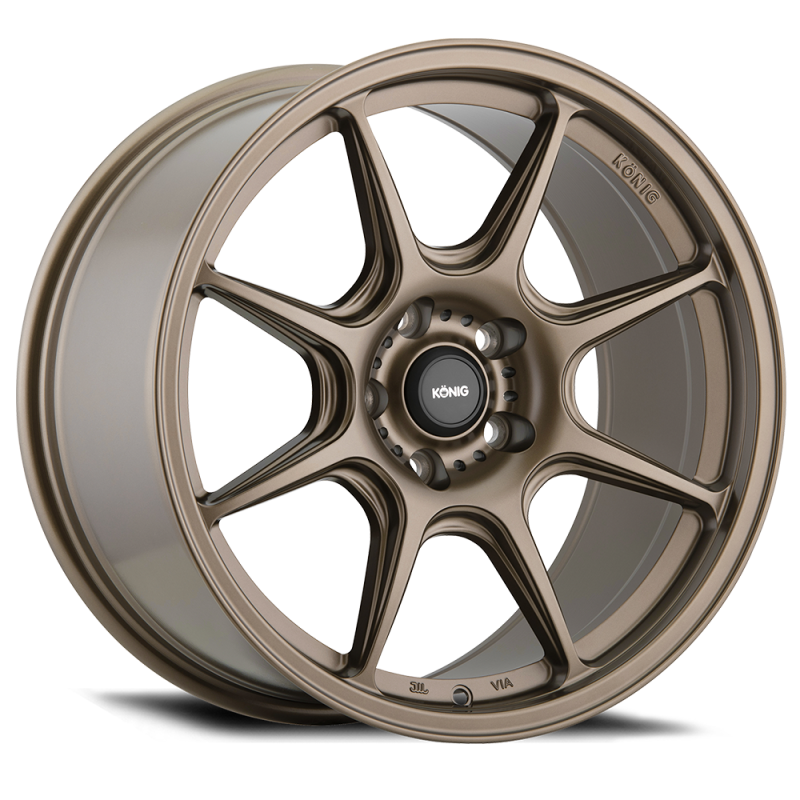 Konig LK87514438 Lockout 17x8 Matte Bronze wheel