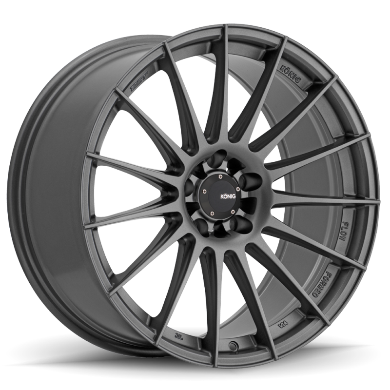 Konig Rennform 18x9 5x112 ET45 Matte Grey - Black Ops Auto Works