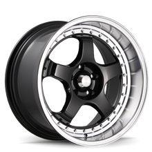 Load image into Gallery viewer, Konig Konig SSM 18x8 5x114.3 ET35 Gloss Black w/ Machined Lip