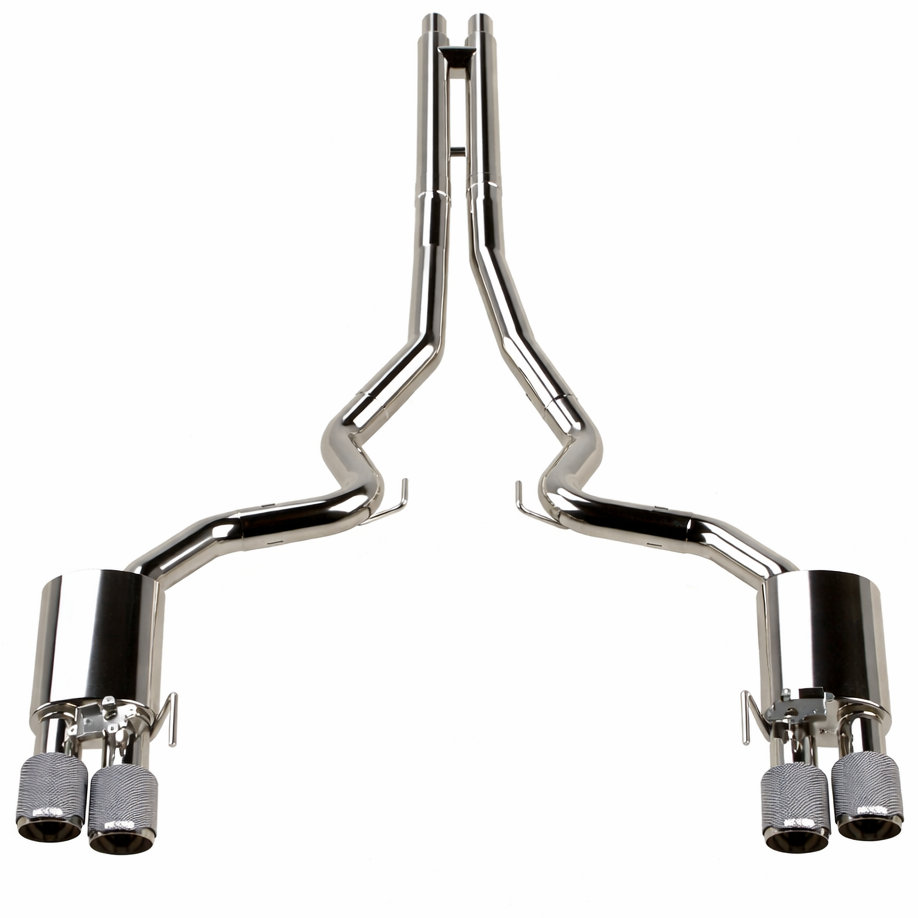Kooks 11514570 Touring Valved Cat-Back 2018-2024 Mustang GT 5.0L