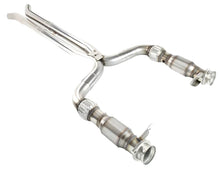 Load image into Gallery viewer, Kooks 11543200 3 inch green catted connection pipes for 2015-2020 Mustang GT350 full pair