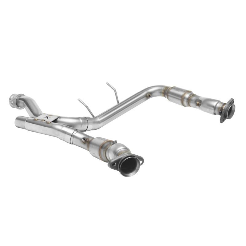 Kooks 17-19 Ford F150 Raptor EcoBoost 3.5L V6 3in Stainless GREEN Catted Turbo Down Pipes-Connecting Pipes-Kooks Headers