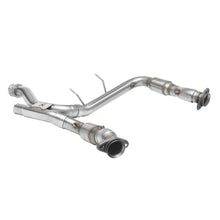 Load image into Gallery viewer, Kooks 17-19 Ford F150 Raptor EcoBoost 3.5L V6 3in Stainless GREEN Catted Turbo Down Pipes-Connecting Pipes-Kooks Headers