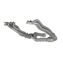 Load image into Gallery viewer, High-output GREEN catted connection pipes from Kooks 1372H640 kit for Raptor R