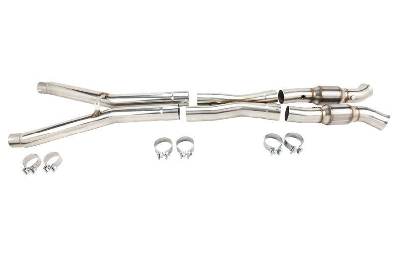 3-inch catted X-pipe from Kooks 2160H222 kit for C6 Corvette