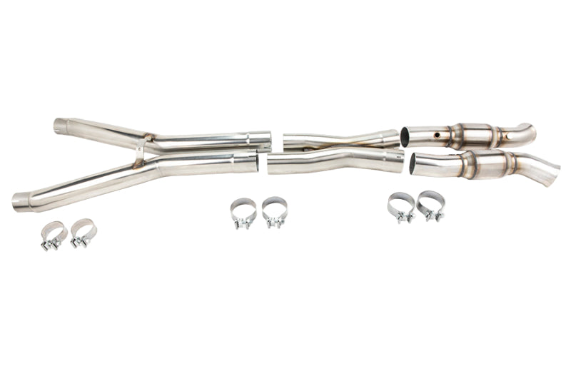 3 inch green catted X-pipe from Kooks 2160H432 kit for C6 Corvette