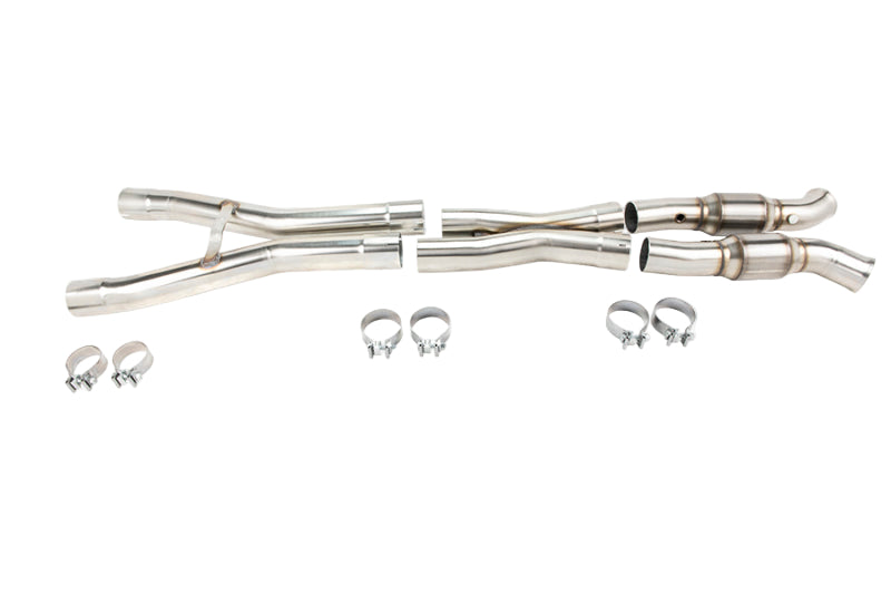 3 inch green catted X-pipe from Kooks 2161H421 kit for C6 Corvette