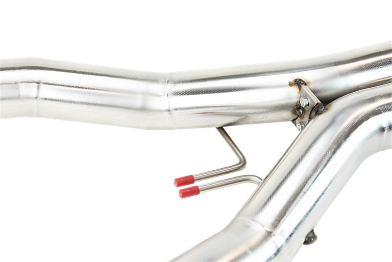 300 cell metallic green catalytic converter detail in Kooks 21703200 X-pipe