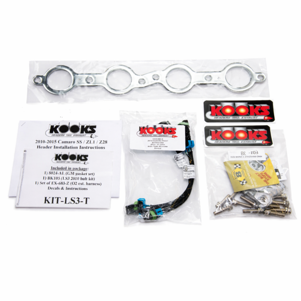 Kooks 2250H420 headers in secure oversized packaging