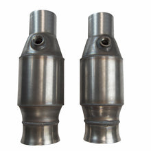 Load image into Gallery viewer, 3 inch green catted connection pipes from Kooks 2250H630 Camaro kit