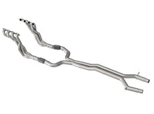 Load image into Gallery viewer, 3 inch green catted X-pipe from Kooks 2313F632 Blackwing kit