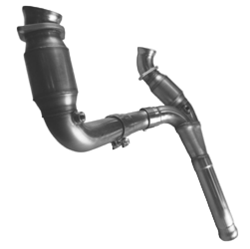 3 inch catted Y-pipe from Kooks 2855H220 kit for GM 1500 truck exhaust