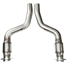 Load image into Gallery viewer, Laser-cut 3/8 inch flanges and mandrel-bent tubing on Kooks 31023200 connection pipes