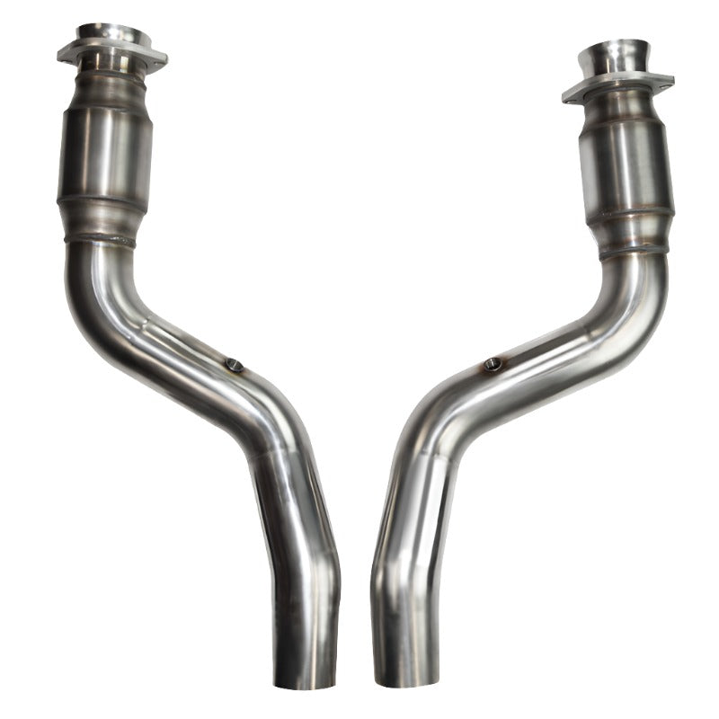 300 cell metallic green catalytic converter detail in Kooks 31023200 pipe