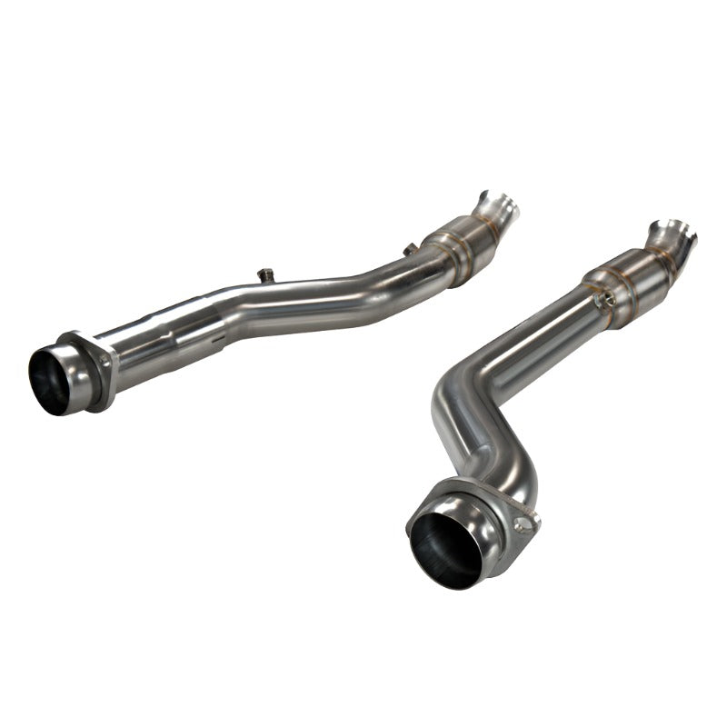 Laser-cut 3/8 inch flanges and mandrel-bent tubing on Kooks 34103201 connection pipes