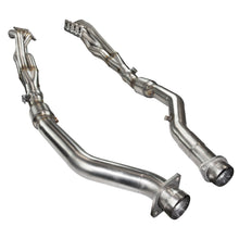 Load image into Gallery viewer, 3-inch catted connection pipes from Kooks 3410H421 kit for Dodge Durango SRT