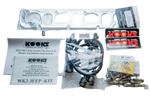 Load image into Gallery viewer, Laser-cut 3/8-inch flanges and merged collectors on Kooks 3410H421 6.4L headers